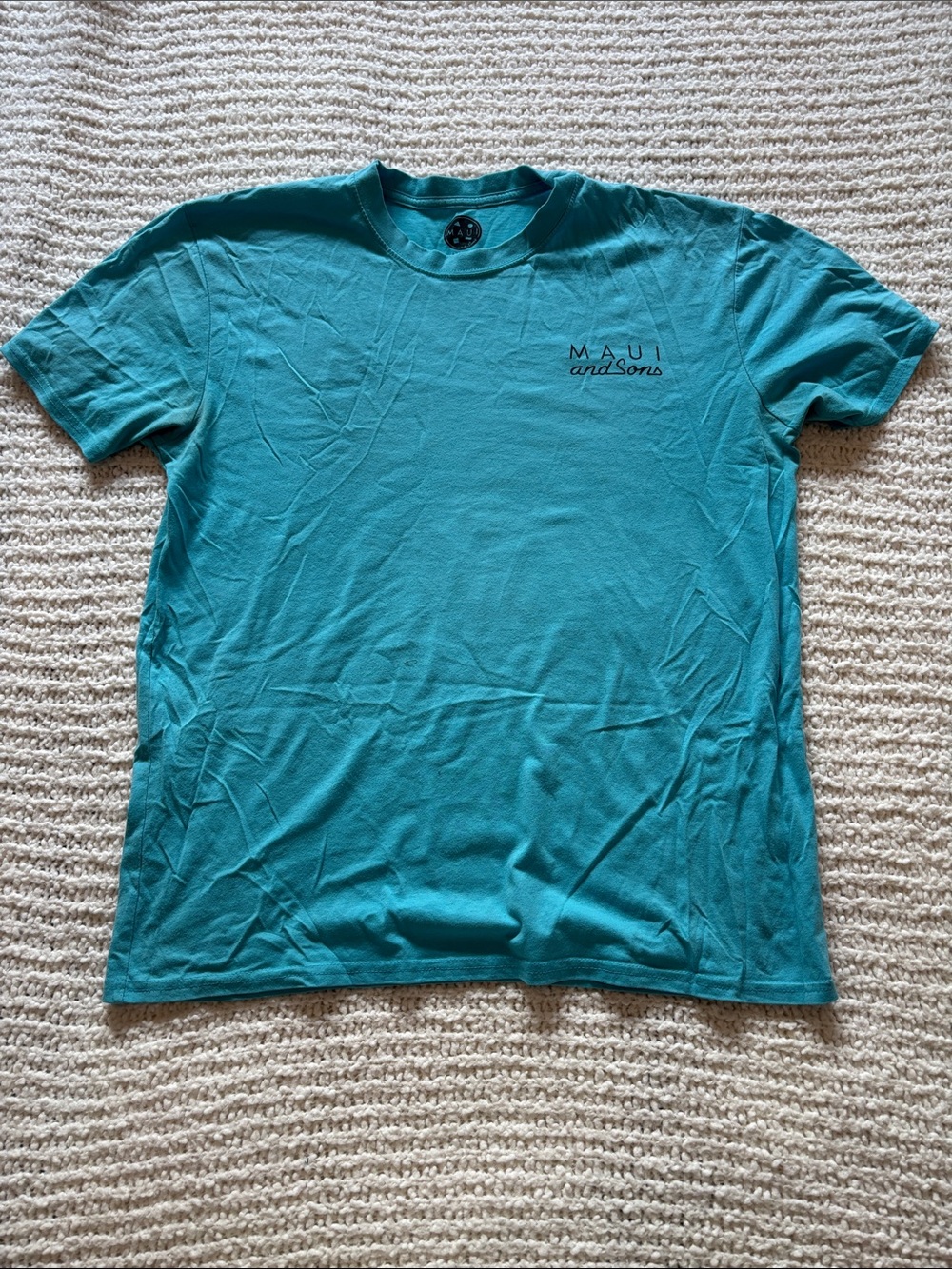 Maui and Sons Teal Short-Sleeve Graphic Tee